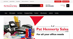 Desktop Screenshot of pathennerty.ie